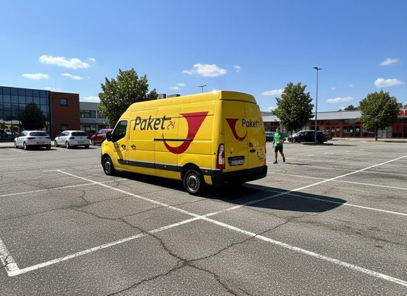 Flaster i hrvatska pošta, brendiranje vozila