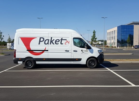 Flaster i hrvatska pošta, brendiranje vozila